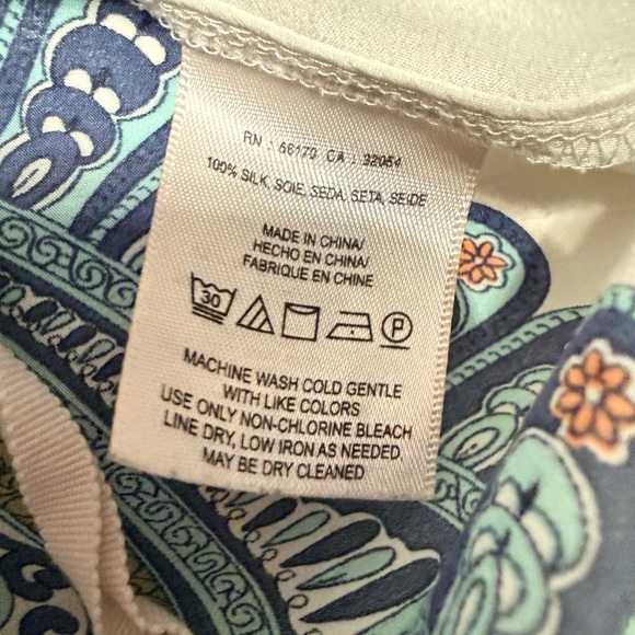 Maeve anthropology boho silk medium blouse -EUC - Picture 7 of 7